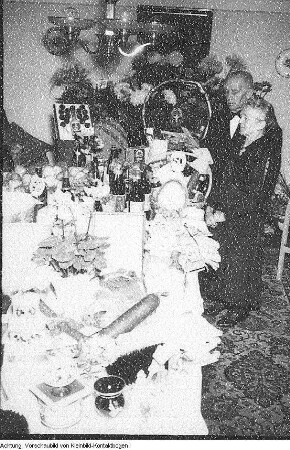 Goldene Hochzeit in Frauenstein, November 1954