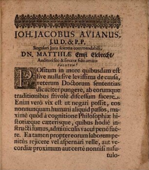 Disp. iur. continens veterum iuris interpretum distinctiones, quas magistrales vulgo appellant, approbatas