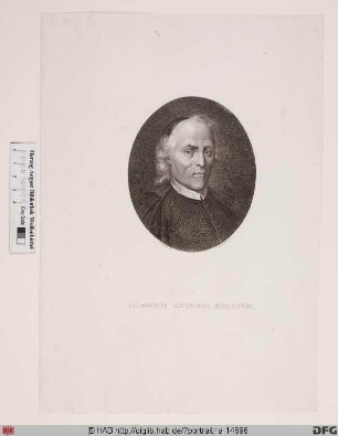 Bildnis Lodovico Antonio Muratori