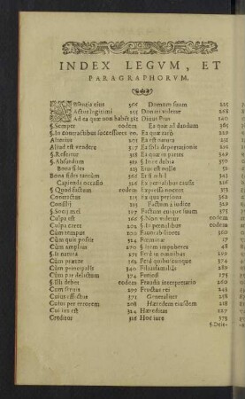 Index Legum