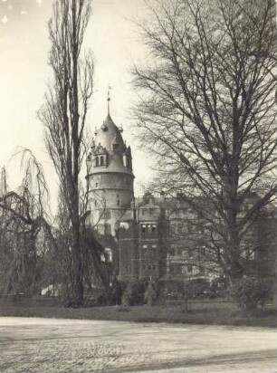 Detmolder Schloss. Detmold. Schlossplatz. Papierabzug