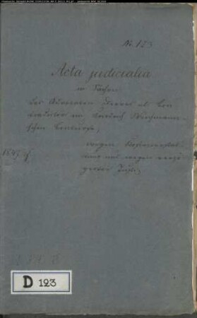 Dreves, Advokat gegen Friedrich Wiechmann - Kostenerstattung/Justizverzögerung