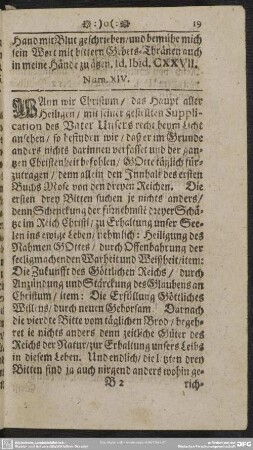 Num. XIV.