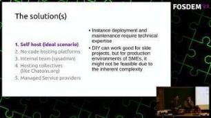 Breaking away from Big Tech: Using open source infrastructure in a convenient way