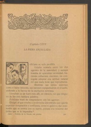 Capítulo LXVII - La fiera enjaulada