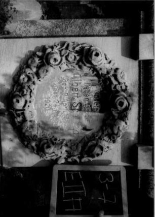 Grabstein E II A/3/7 (Detailaufnahme)