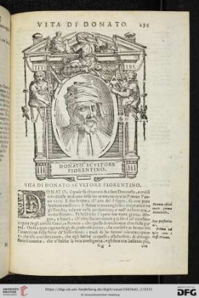 Vita di Donato Scultore fiorentino