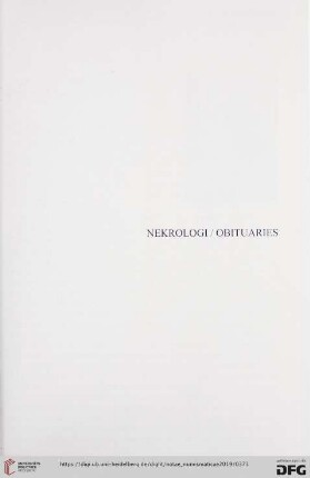 Nekrolog/Obituary