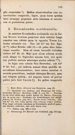3. Groenlandia occidentalis.