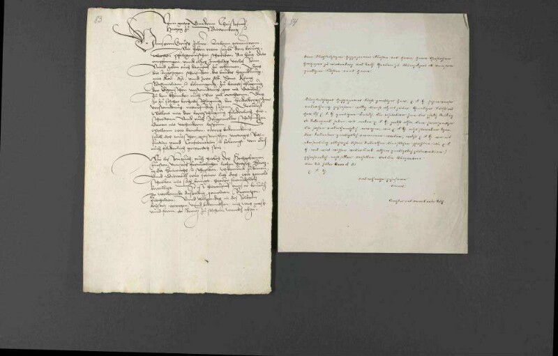 Pfalzgraf Ottheinrich wünscht, den Rat Johann Krauß auf einen Ausschusstag zu einer Verhandlung mit seinen Kammerräten zu erhalten, was ihm jedoch Herzog Christoph von Württemberg abschlägt und stattdessen Johannes Brenz schickt.