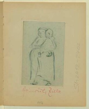 Studie einer Frau mit Säugling