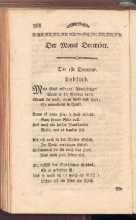 Der Monat December