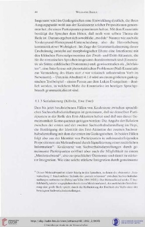4.1.3 Serialisierung (Kilivila, Ewe Ewe)