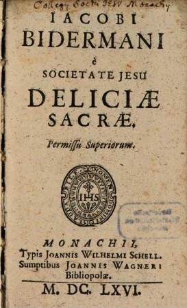Deliciae sacrae