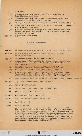 Bilder u. Bilderrahmen (Nr. 1801-1948)