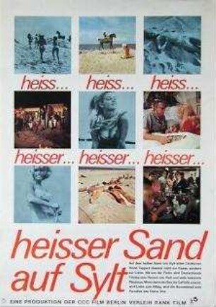 Heißer Sand auf Sylt