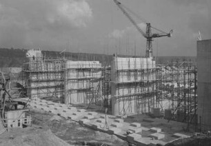 Wehrbaustelle Oberesslingen/Neckar