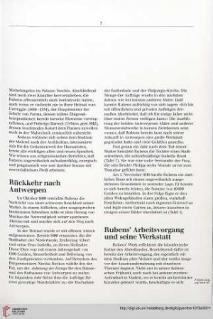 Rückkehr nach Antwerpen