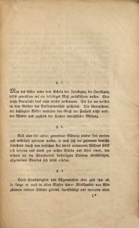 Aufruf zur Umgestaltung der deutschen National-Erziehung