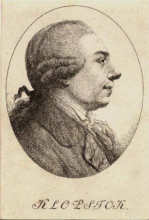 Bildnis von Friedrich Gottlieb Klopstock (1724-1803)