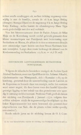Historische aanteekeningen betreffende Pontijanak