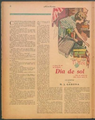 Día de sol : Cuento por H. J. Gerona