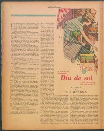 Día de sol : Cuento por H. J. Gerona
