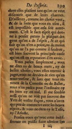 De l'esprit : discours de monsieur le chevalier de Méré à Madame ***