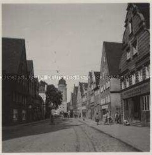 Nördlingen, Deininger Straße und Deininger Tor