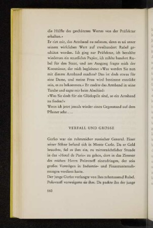 Verfall und Grösse
