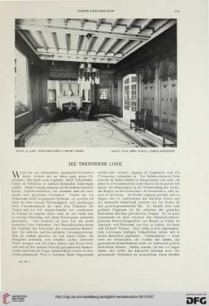 Die trennende Linie