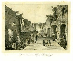 Das Innere des Schlosses Ebersteinburg