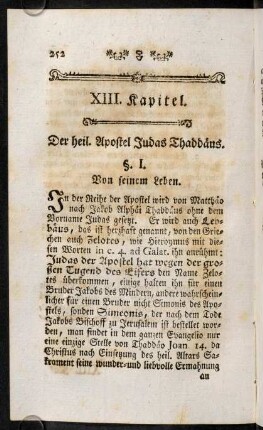 252-258, XIII. Kapitel.