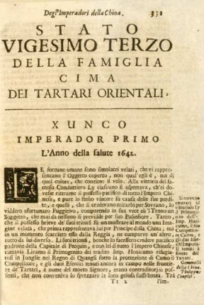 Stato Vigesimo Terzo Della Famiglia Cima Dei Tartari Orientali, ...