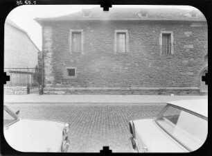Erfurt-Altstadt, Fischersand. Brunnenkirche (Baubeginn 1253, Wiederherstellung 1880-1890, Umgestaltung 1954-1956). Teilansicht von Südost