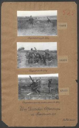 Fliegerabwehr bei Epehy