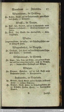 Zeulenroda, im Voigtlande