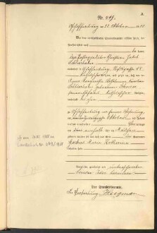 Standesamtsbuch der Stadt Aschaffenburg: Geburten 365/1900 - 184/1901