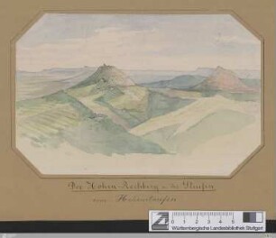 Der Hohen-Rechberg u. der Stuifen vom Hohenstaufen : 6/7 1881