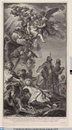 Auffindung des toten Franz Xaver