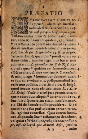 Epitome Successionis Ab Intestato Ratio-Regvlaris : Quâ tota materia legitimarum haereditatum rationibus illustratur, ...