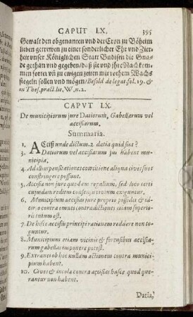 Caput LX. - Caput LXX.