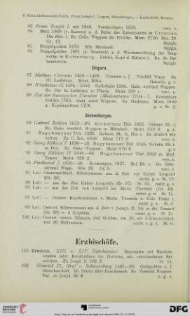 [Erzbischöfe, Bischöfe, Ordensmeister, etc.] (Nr. 101-276)