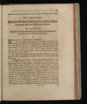 Die vierte Abtheilung. Von der wirklichen Erweisung des thätigen Christenthums gegen andere in der häuslichen Gesellschaft.
