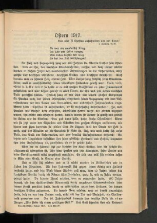Ostern 1917.