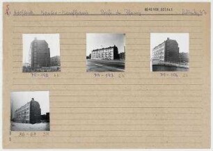 Straßenansichten. Berlin, Lichtenberg, Friedrichsfelde, Straße der Befreiung (seit 1992 Alt-Friedrichsfelde)