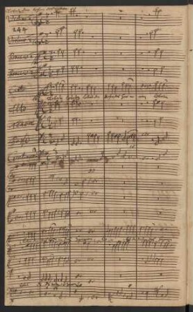 Lobet den Namen des Herrn; V (4), orch; C-Dur