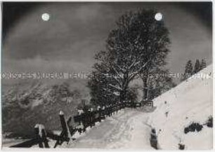 Winterlandschaft, Alpen