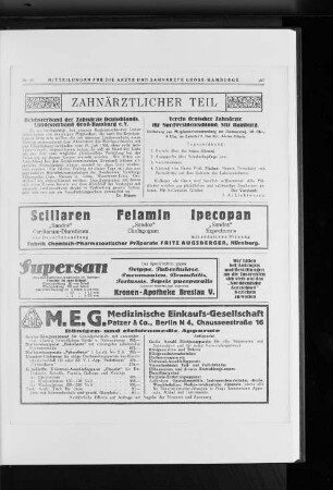 Reichsverband der Zahnärzte Deutschlands, Landesverband Groß-Hamburg e.V.