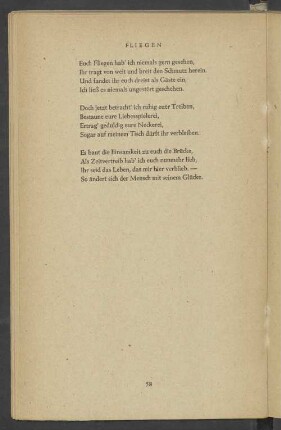 Fliegen
